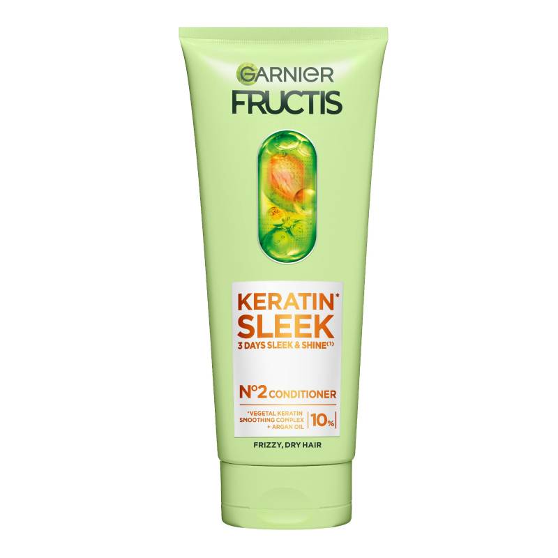 Garnier Fructis Keratin Sleek Balsam - 200 Ml.