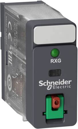 1c/O 10a Relæ Testknap+led 24vac - Schneider Electric