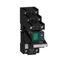 Rxm Relæ M/Sokkel+led+test 2c/O 24vdc - Schneider Electric