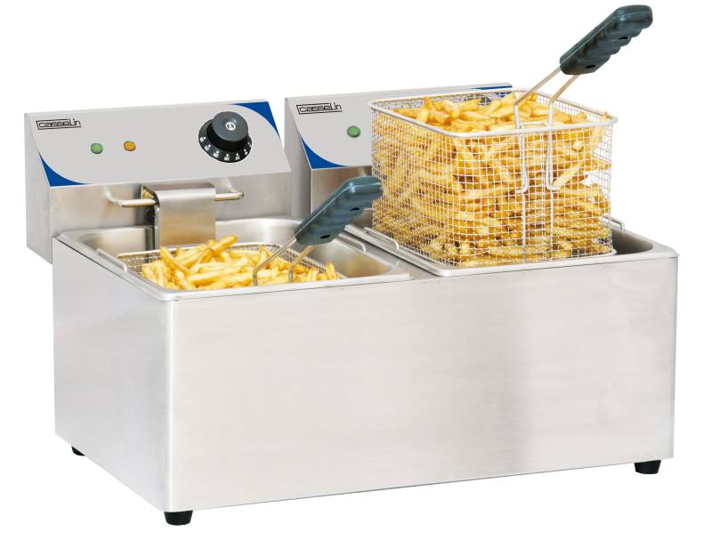 Elektrisk Frituregryde 2 X 8 Liter - Casselin