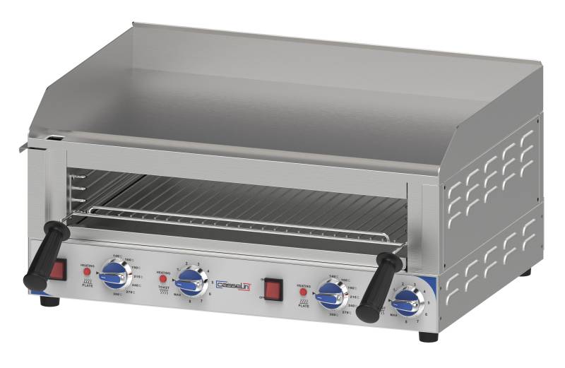 Stegeplade 700 X 400 Mm - Med Integreret Brødrister - 700 - Casselin