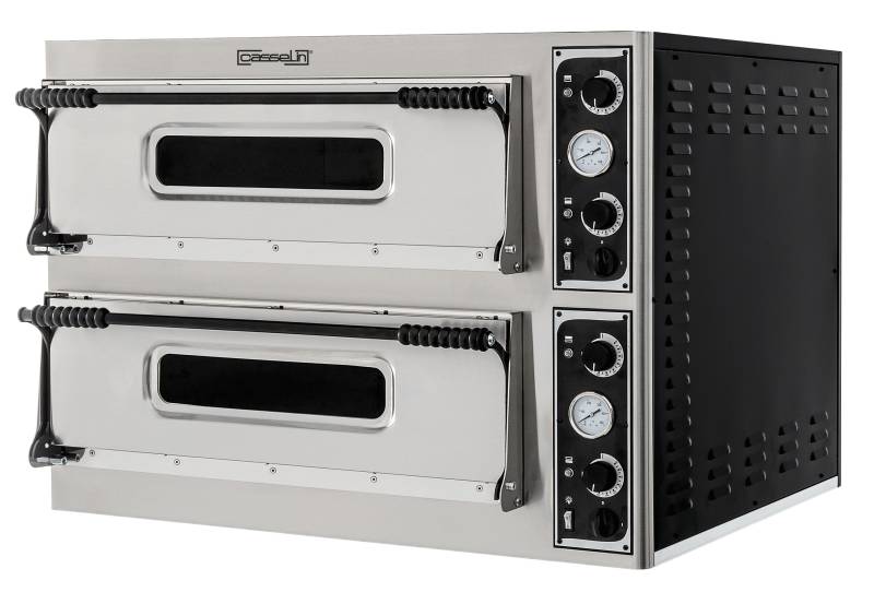 Elektrisk Pizzaovn 2x6 Pizzaer 35 Cm - Casselin