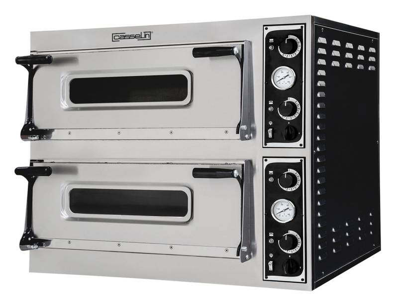 Elektrisk Pizzaovn 2x4 Pizzaer 40 Cm - Casselin