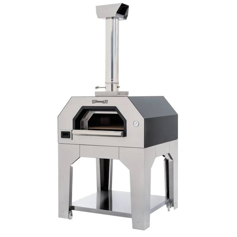 Brændefyret Pizzaovn - 4 Pizzaer 35 Cm - Casselin