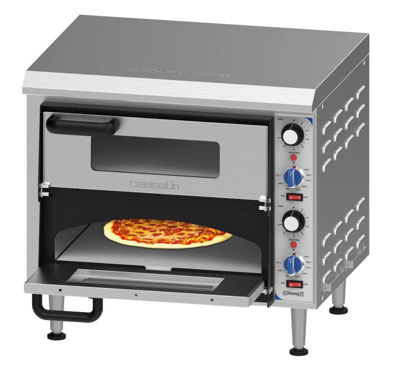 Elektrisk Pizzaovn 2 Kamre 35 Cm - Casselin