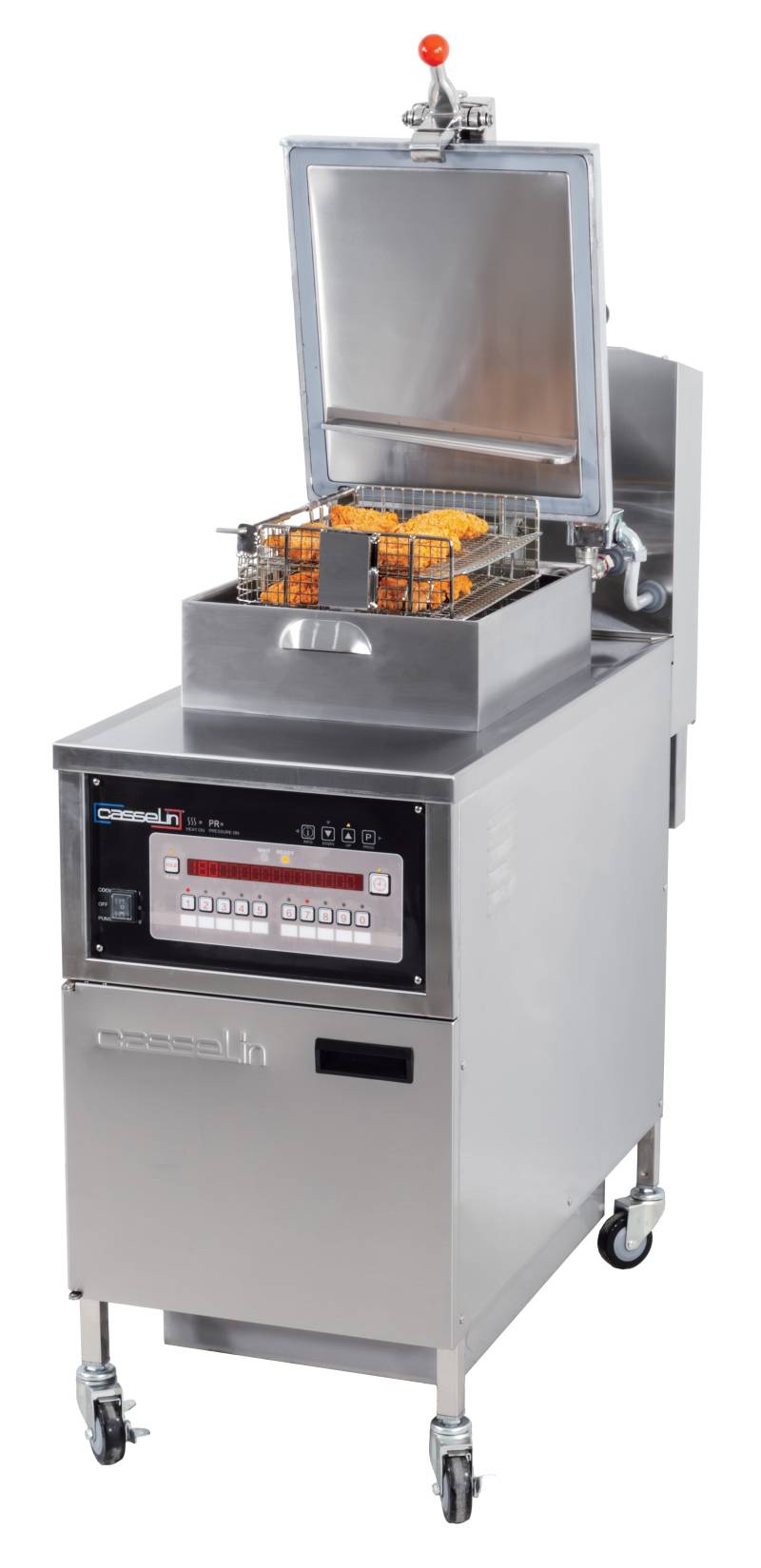 Elektrisk Trykfriture Med Filtrering 25 Liter 14kw - Casselin