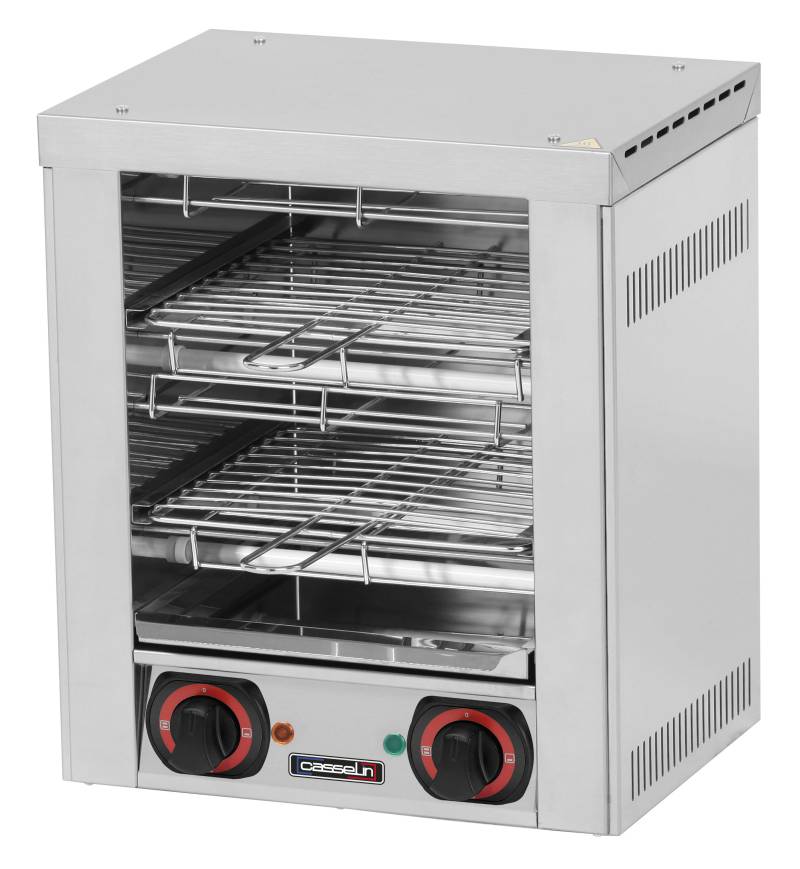 Dobbelt Brødrister 4 Klemmer - Casselin