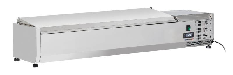 Bordsaladette Med Låg 6 X Gn 1/4 - Casselin
