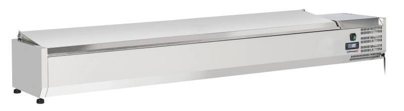 Bordsaladette Med Låg 10 X Gn 1/4 - Casselin