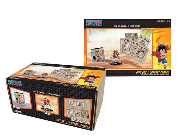 One Piece - Gift Set (postcards, Acrylic Luffy, & Mug320ml ) - !andet