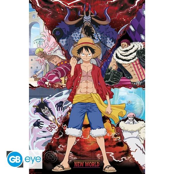 One Piece - Luffy Vs New World - Poster/Plakat - !andet