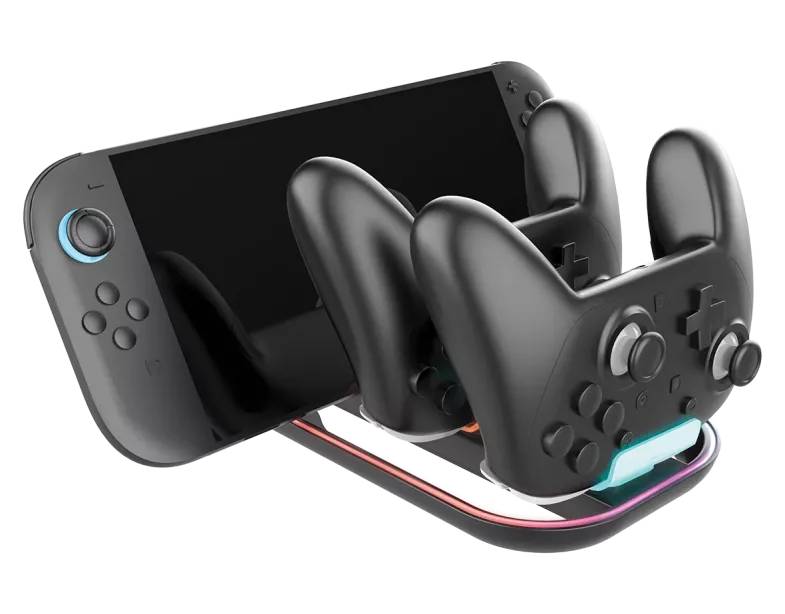 Tri Opladningsstation Til Nintendo Switch Ii - Nacon