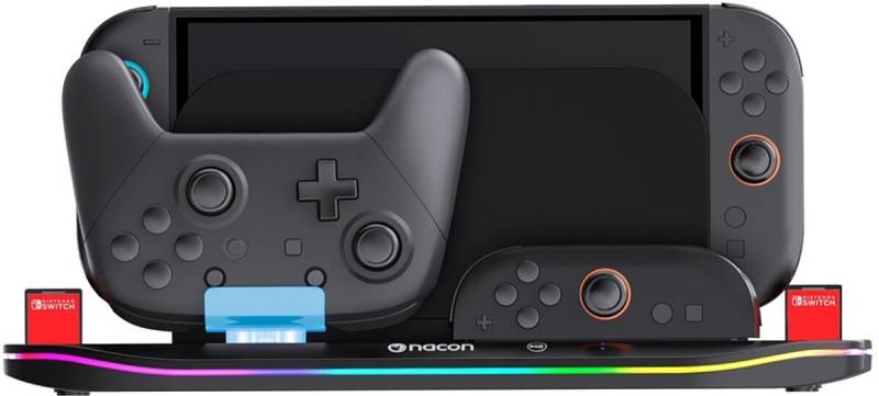 Nacon - Charging Station Xl Til Nintendo Switch Ii  -  Oplad 4 Joy-Con