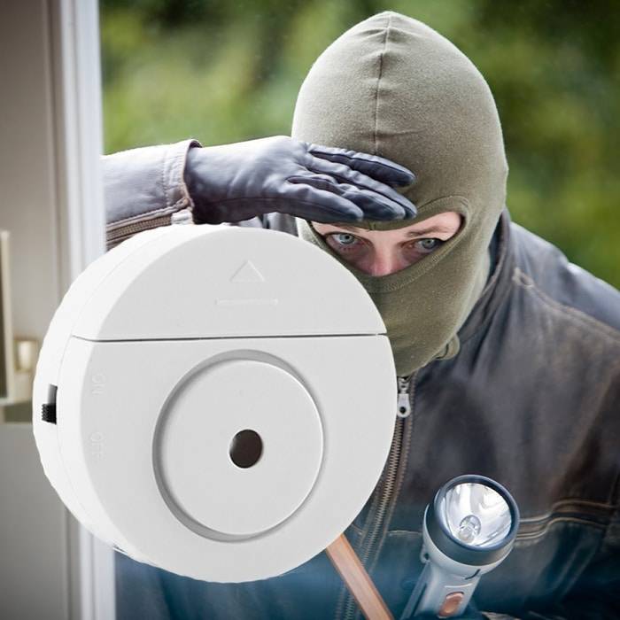 Trådløs Alarm Til Vinduet - Vinduesalarm