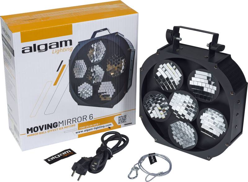 Algam Lighting Moving Mirror 6 - Spejlkugle Lyseffekt