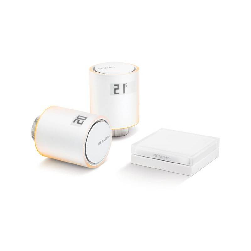 Netatmo Smart Radiator Starter Pack 2 Smart Radiator Valves Startpakke