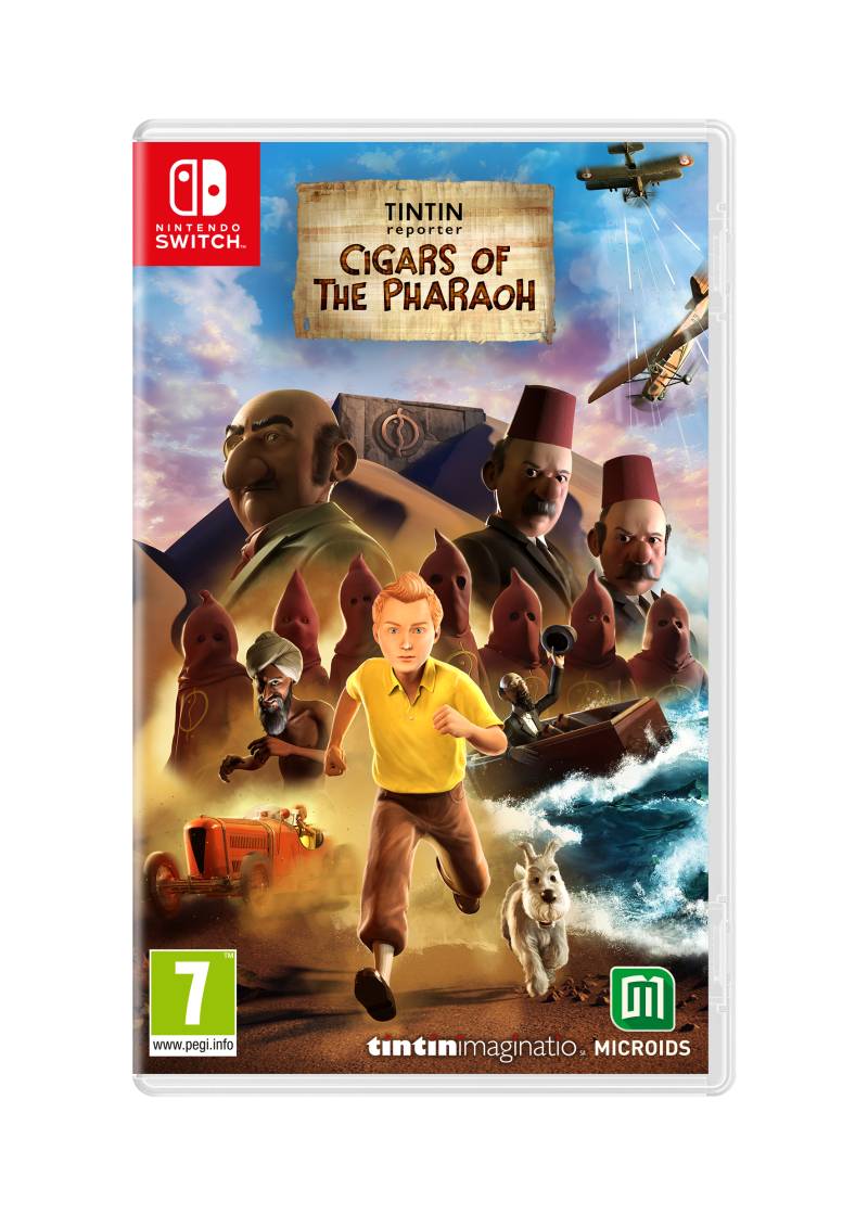 Tintin Reporter Cigars Of The Pharaoh Nintendo Switch - Microids