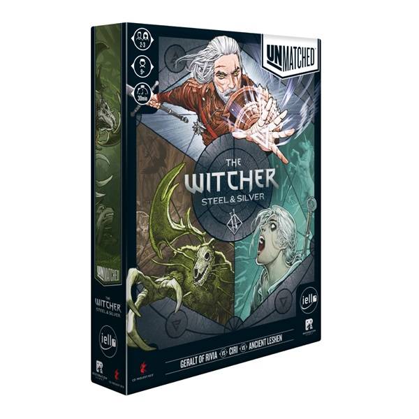 Unmatched: The Witcher - Steel And Silver - Board Game - !andre Brã¦tspil