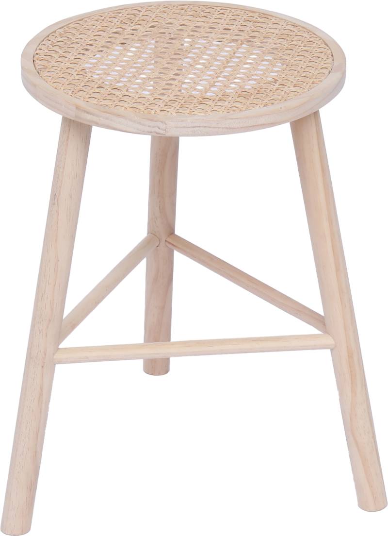 Skammel Nordlys Furniture Itami Natur  -  Rattan Og Fsc-Certificeret Træ 45,5ã—31 Cm