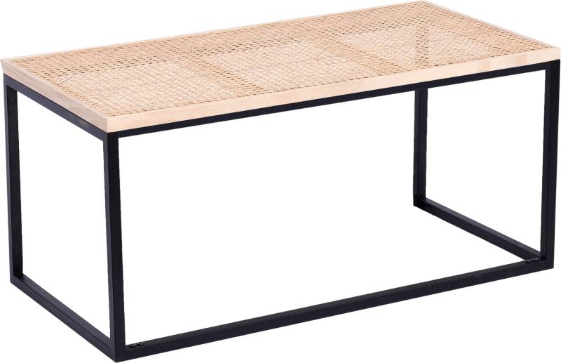 Sofabord Nordlys Furniture Sapporo I Sort Rattan 43ã—90ã—45 Cm