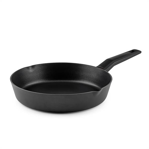 Stegepande I Aluminium  -  30 Cm  -  Klassisk Form Møder Moderne Design - Billig Fragt - Luigi Ferrero