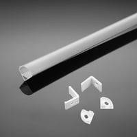 Monteringssæt - Led Strip Pcb 12mm Hjørne, 2000x15,8x15,8mm, Hvid - V-Tac