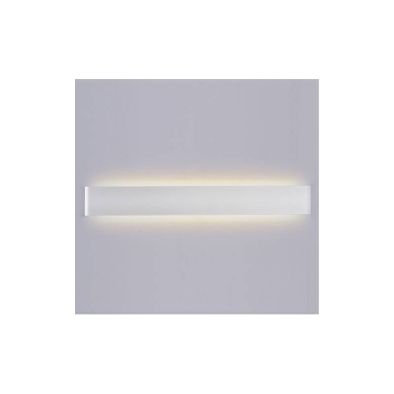 V-Tac 20w Led Hvid Aflang Væglampe - Indirekte, Ip44 Udendørs, 230v, Inkl. Lyskilde - Dæmpbar : Ikke Dæmpbar, Kulør : Varm