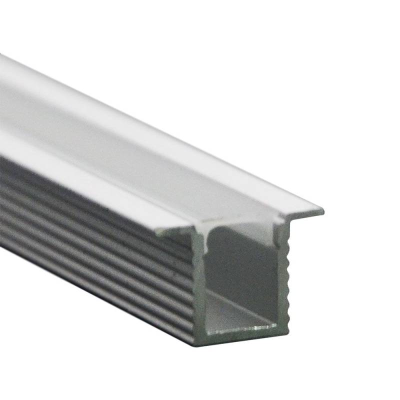Monteringssæt - Diffuser Til Led-Strip Nedsænket, 2000 Mm - V-Tac