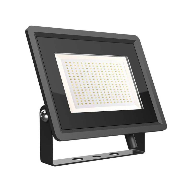 V-Tac 200w Led Projektør - Arbejdslampe, Udendørs - Dæmpbar : Ikke Dæmpbar, Farve På Hus : Sort, Kulør : Neutral