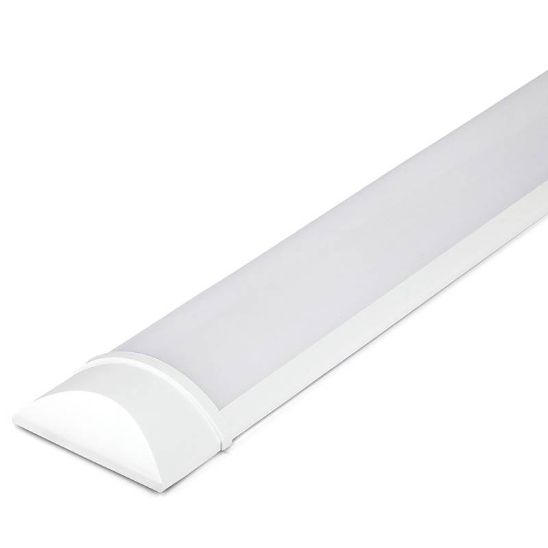 V-Tac 40w Komplet Led Armatur - 120 Cm, 3 års Producentgaranti, 230v - Dæmpbar : Ikke Dæmpbar, Kulør : Kold