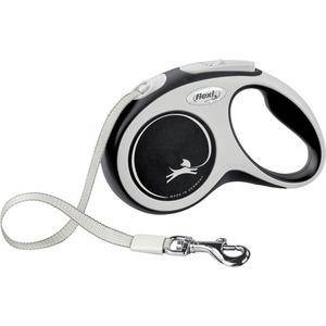 Flexi Hundesnor New Comfort S Bånd 5 M, 15 Kg - Sort