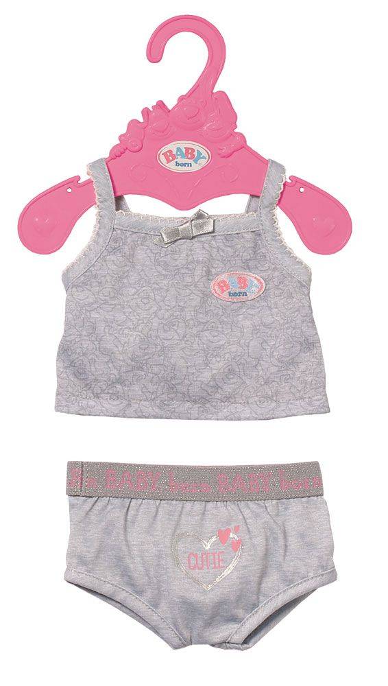 Baby Born Undertøj Grå