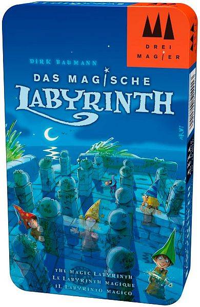 The Magic Labyrinth - Aluminum Box Edition (engelsk) - Board Game - !andre Brã¦tspil