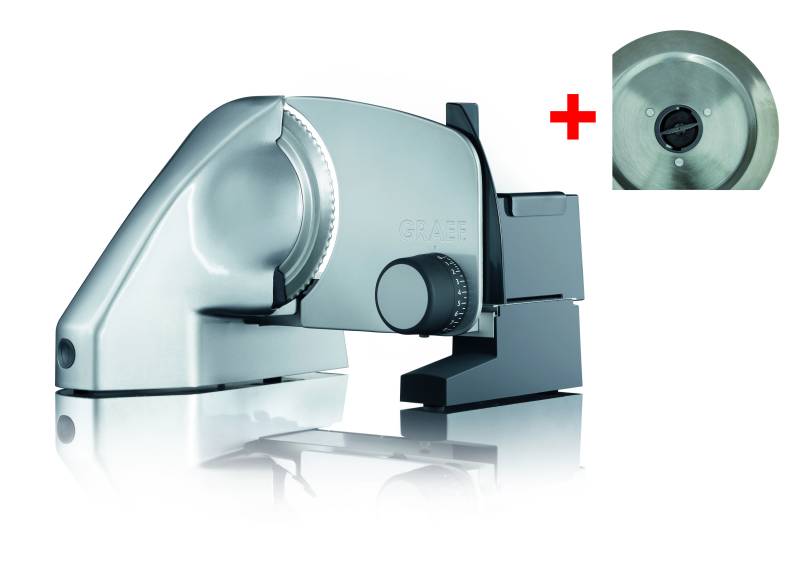 Graef Vivo Twin Pålægsmaskine M. Glat Og Bølgeklinge (slicer)