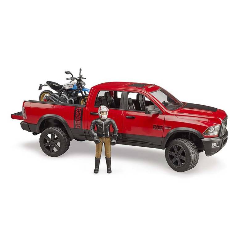 Ram 2500 Bil Med Motorcykel - Bruder