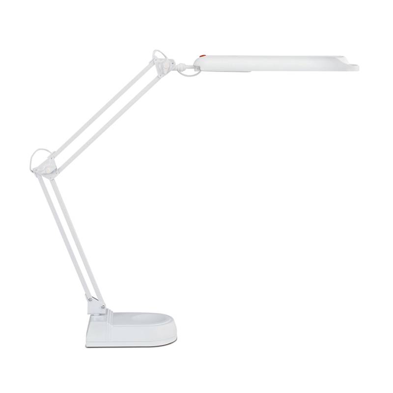 Led Klassisk Skrivebordslampe, Hvid - Naga