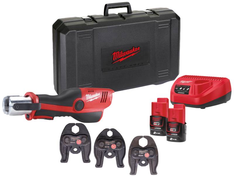 Pressmaskine M/Tilbehør M12 Hpt-202c M-Set - Milwaukee