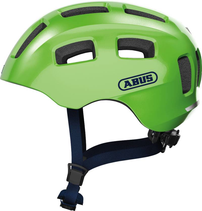 Abus Youn-I 2.0 Sparkling Green - Cykelhjelm - Medium (52-57 Cm)