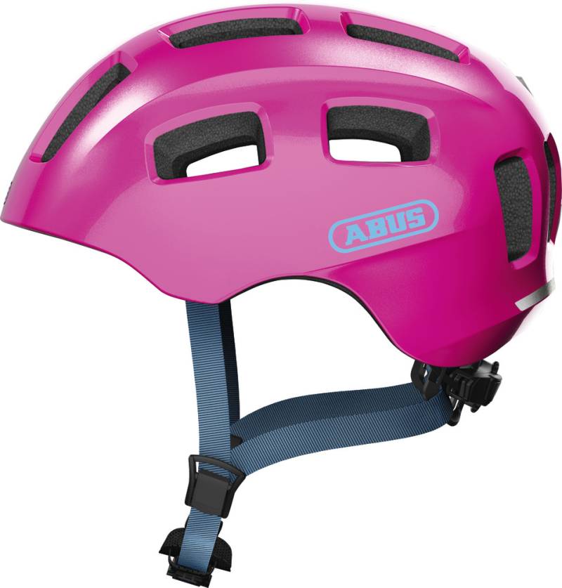 Abus Youn-I 2.0 Sparkling Pink - Cykelhjelm - Medium (52-57 Cm)
