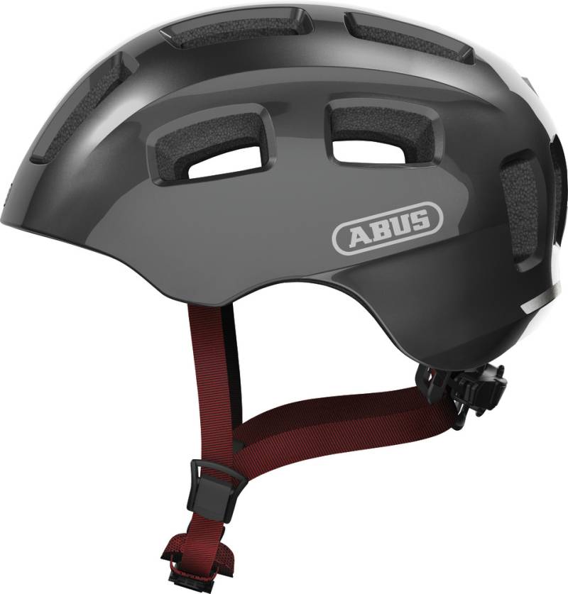 Abus Youn-I 2.0 Sparkling Titan - Cykelhjelm - Small (48-54 Cm)