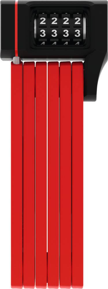 Abus Bordo 5700 Combo Ugrip Foldelås - Rød