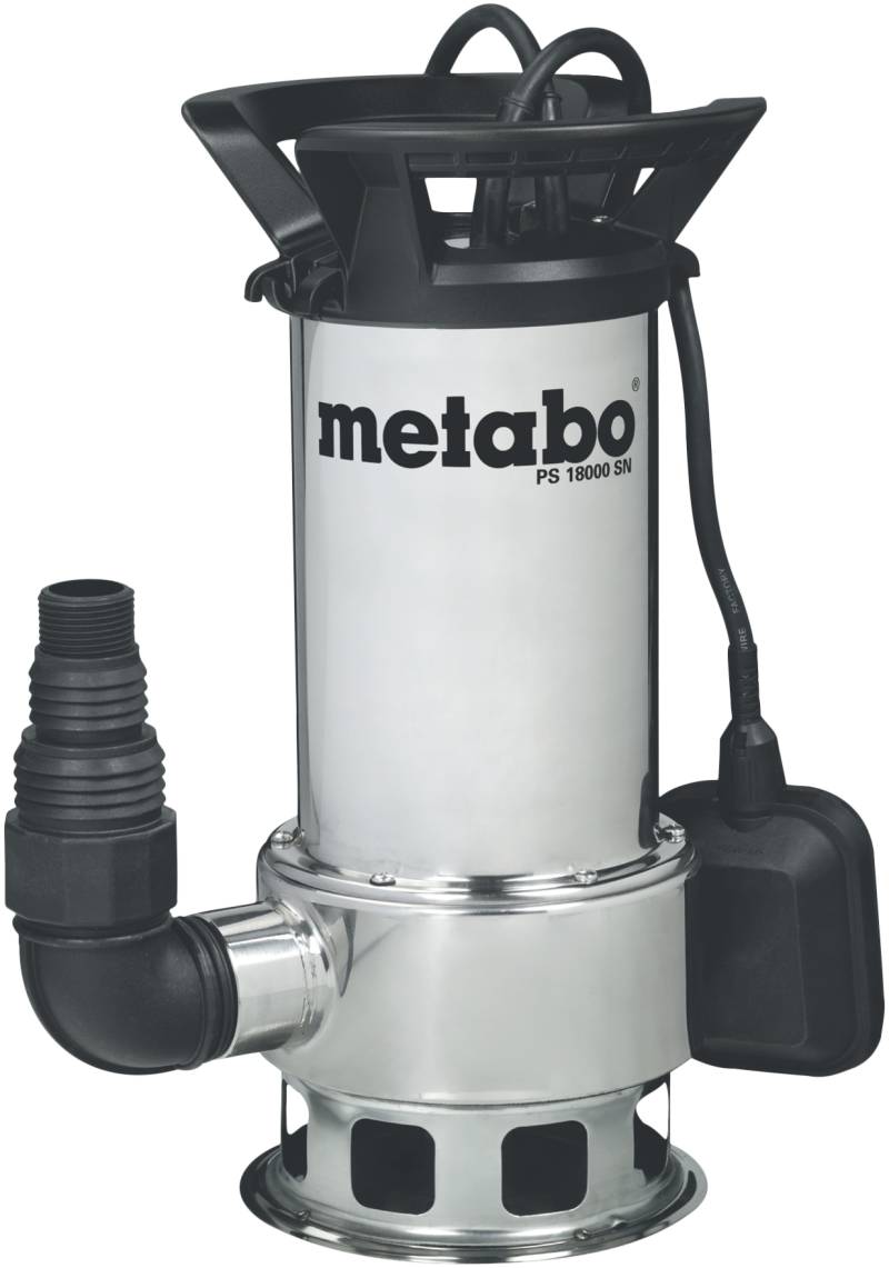 Dykpumpe T/Spildevand 1100w Ps 18000 Sn - Metabo