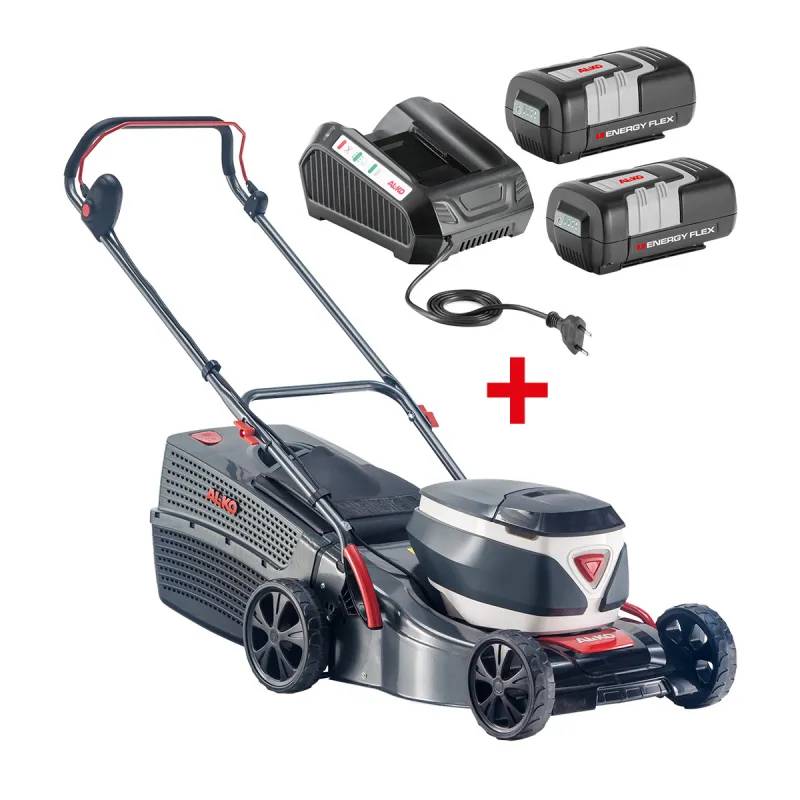 Al-Ko 42.2 Li 36v Batteri Plæneklipper - 2 X Li-Ion 4,0 Ah / 36 V 123009