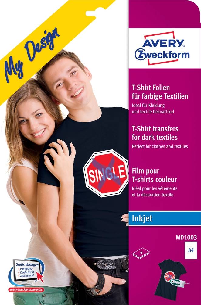 T-Shirt Transfers Til Mørke Tekstiler - Bog & Idé