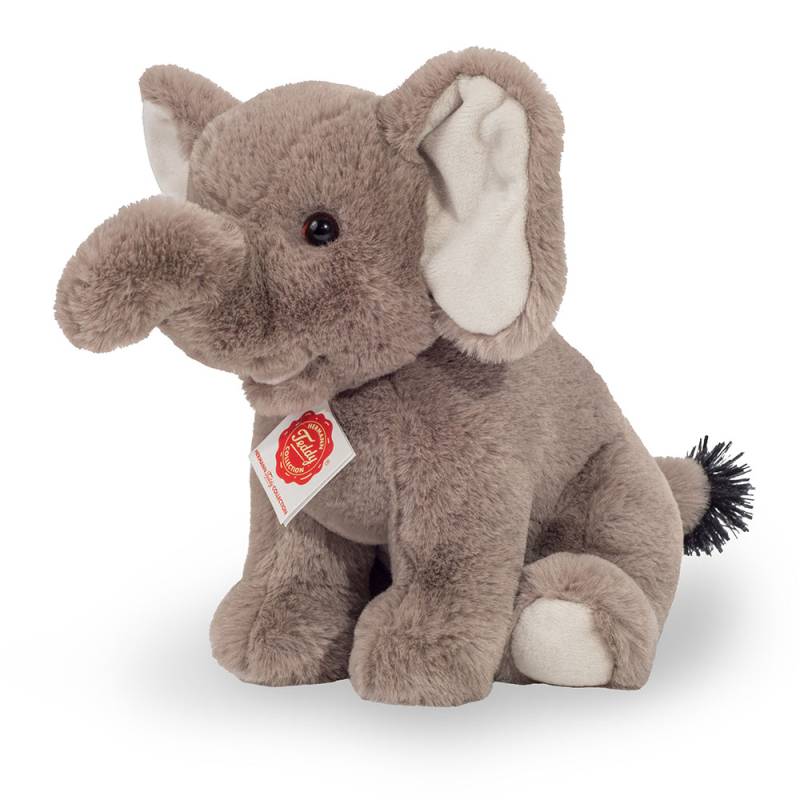 Siddende Elefant, 25 Cm, Teddy Hermann