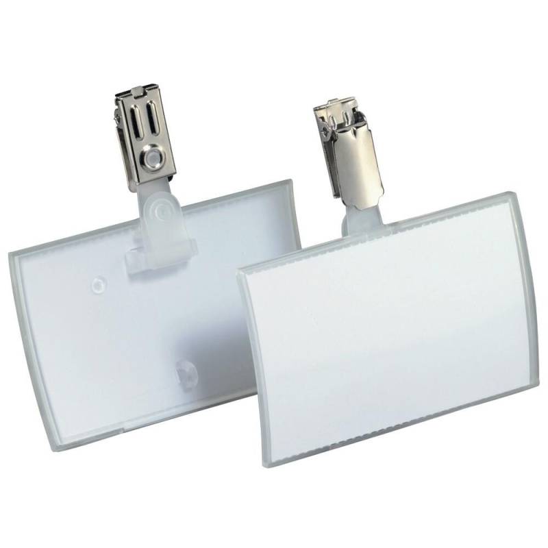 Navneskilt Click Fold 54x90, Stropklemme