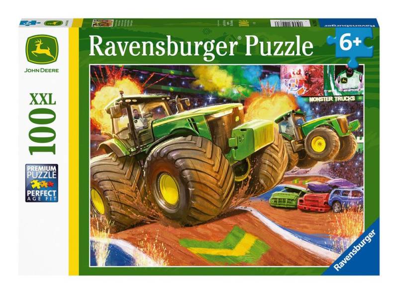 John Deere Big Wheels Xxl Puslespil 100 - Ravensburger
