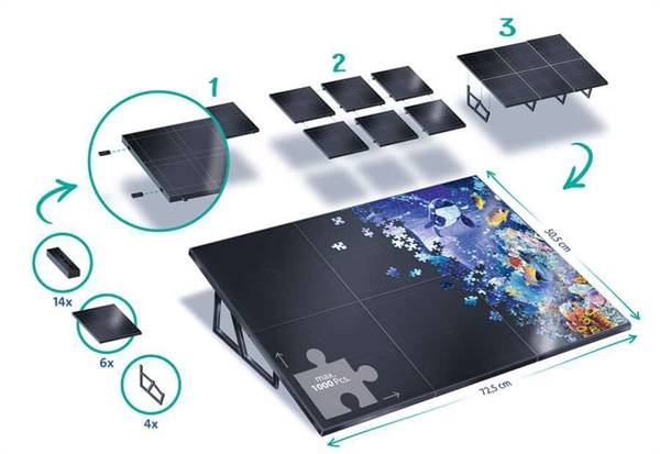 Staffeli Til Puslespil 1000 Brikker - Ravensburger