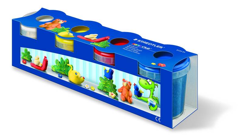 Restparti: Modellervoks Noris Club Basic Ass (4) - Staedtler
