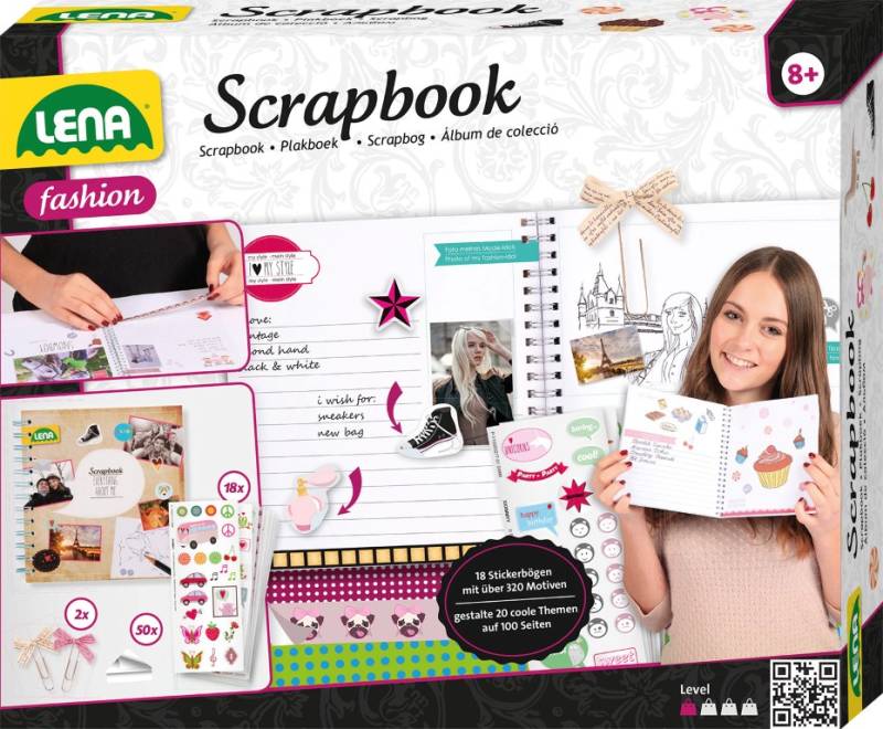 Lena Gør-Det-Selv Scrapbog
